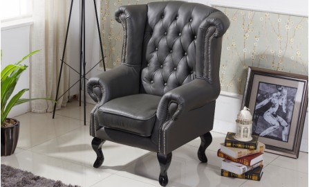 Leather Wingchair